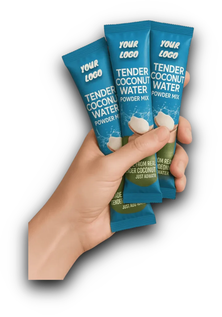instant coconut water sachets